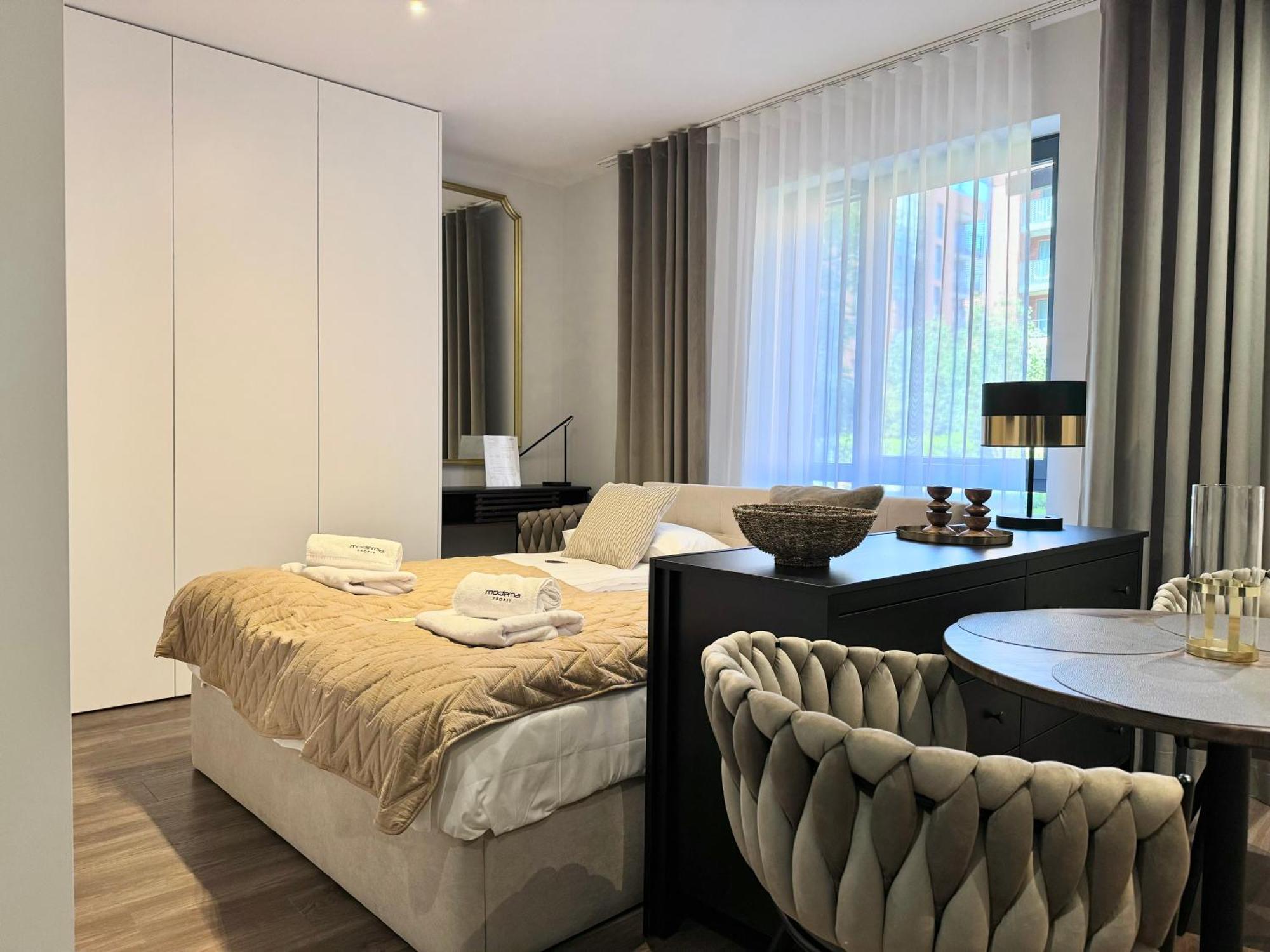 Scala Apartamenty By Moderna Profit- Lakowa 60C Гданск Екстериор снимка